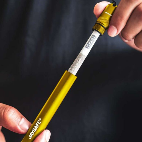 JAYSAFE® Aluminium Joint Case Gold – Luxuriöse, geruchsdichte Aufbewahrung für Joints