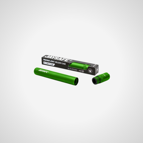 JAYSAFE® Aluminium Joint Case Green – Stilvolle, geruchsdichte Aufbewahrung in frischem Grün