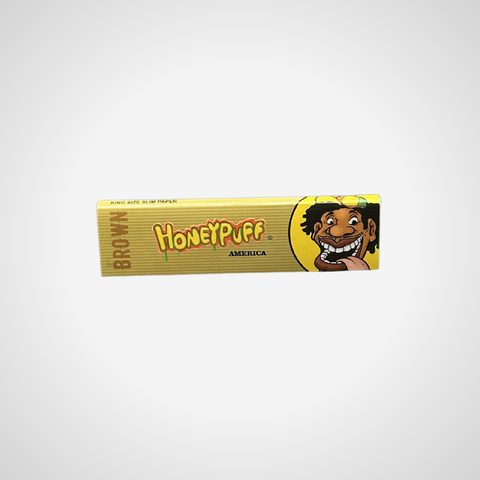 HONEYPUFF Brown King Size Slim Paper