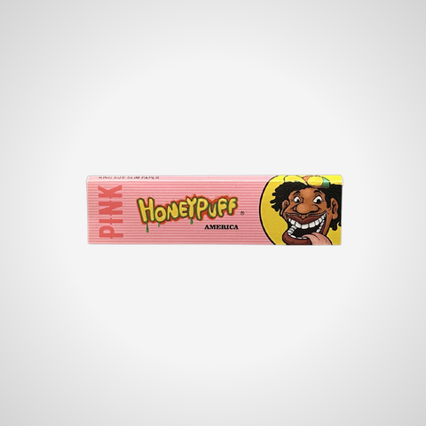 HONEYPUFF Pink King Size Slim Paper