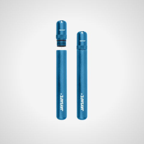 JAYSAFE® Aluminium Joint Case Blue – Geruchsdichter Schutz in edlem Blau