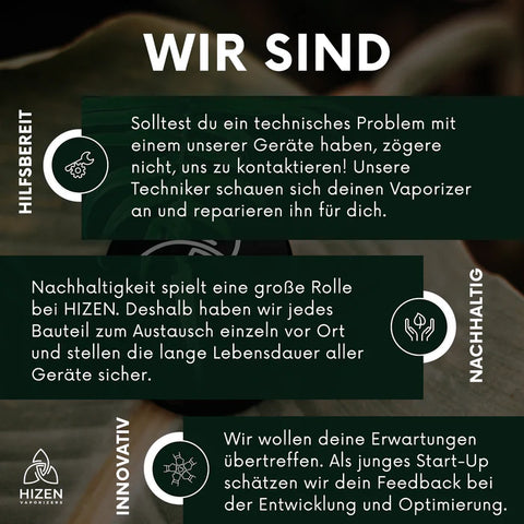 HIZEN Stilus Pro Konvektion Vaporizer