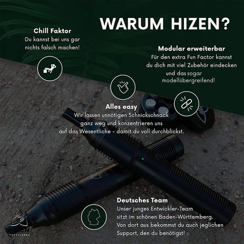 HIZEN Stilus Pro Konvektion Vaporizer