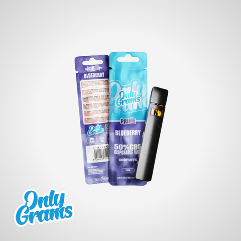 OnlyGrams – CBD Vape mit "Blueberry" Geschmack
