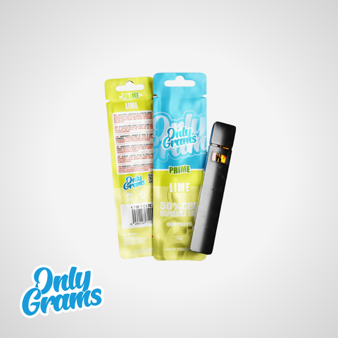 OnlyGrams – CBD Vape mit "Lime" Geschmack